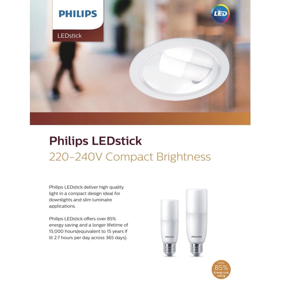 Philips LED DL Stick E14/ E27 5.5W/7.5W/9.5W