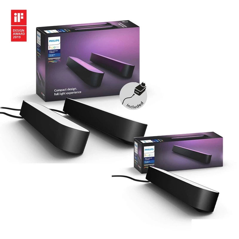 Philips Hue Play White & Colour Ambiance Duo Pack + Extension