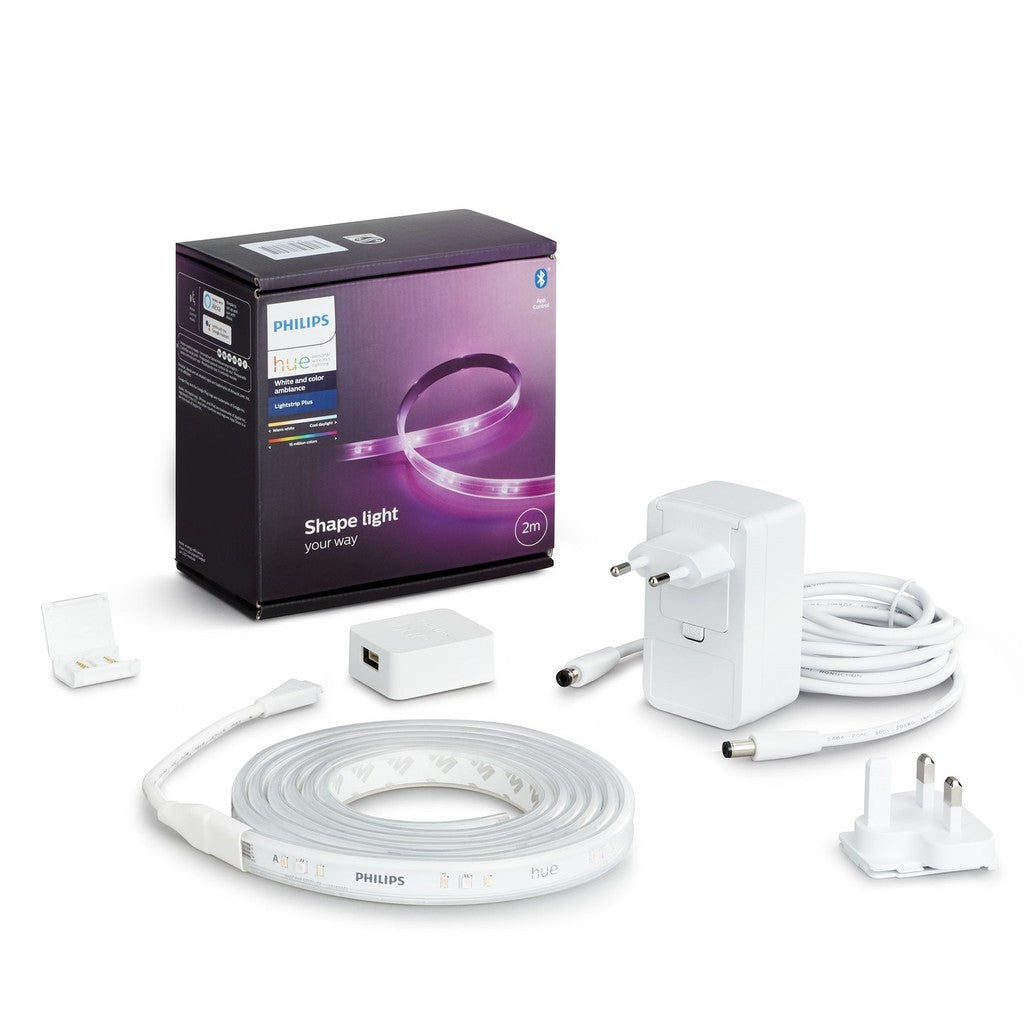 Philips Hue Lightstrip Plus V4 APR 2m base kit and 1m Extension
