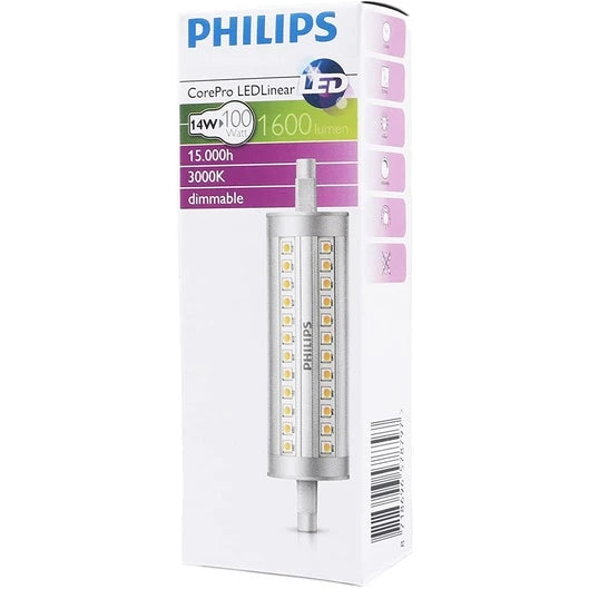 Philips CorePro LED Linea R7S 14-100W 3000K Dimmable