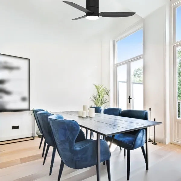 Gloxon 45英寸直流三叶嵌入式吊扇带LED灯 CF3201 LR