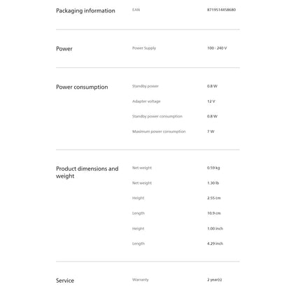 Philips Hue Play HDMI Sync Box 8K