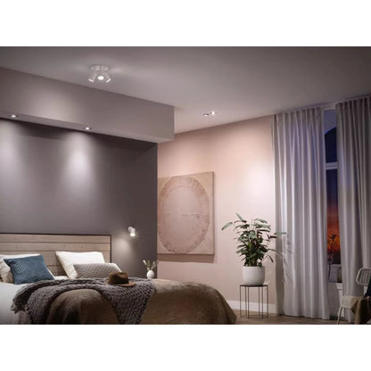 Philips Hue White Ambiance GU10 400 Lumen Smart Spotlight 1/2-Pack