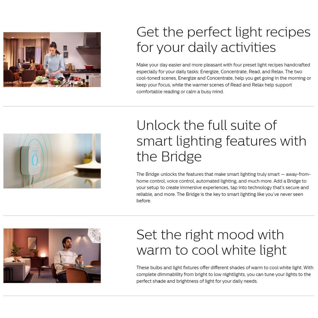Philips Hue Centura Recessed Spotlight 3-pack White