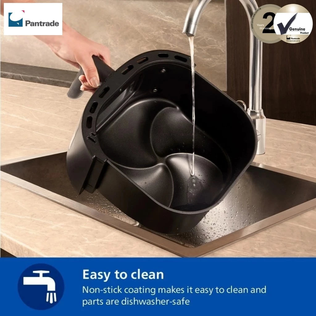 飞利浦空气炸锅 2000 系列 6.2 升（银色）NA231/09