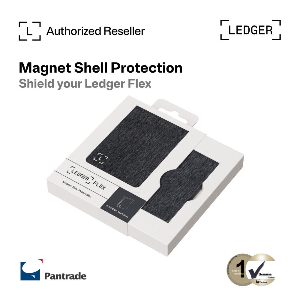 Ledger Signer Flex™ Magnet Folios Accessories | Business Charcoal