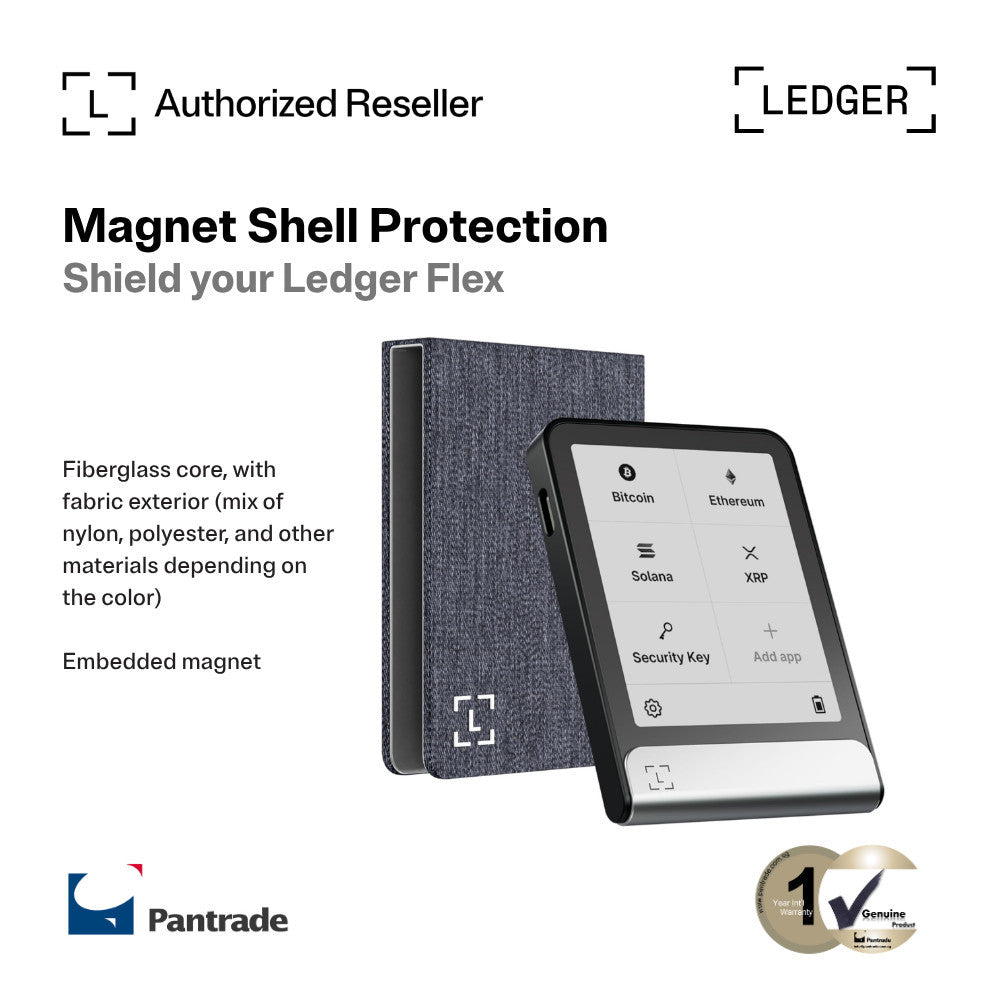 Ledger Signer Flex™ Magnet Folios Accessories | Business Charcoal