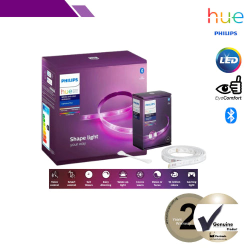Philips Hue Light Strip 2M Bluetooth | 1M Extension
