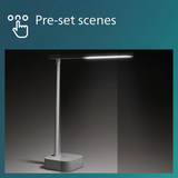 Philips Lighting DSK212 Tilpa Desk Light Lamp