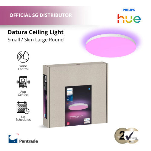 Philips Datura Hue Ceiling RD Small/Slim Large
