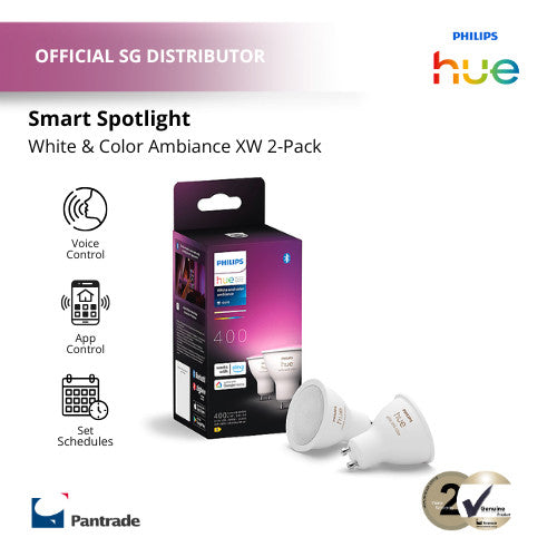 Philips Hue WCA Spotlight GU10 (2-pack)