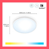 WiZ Smart Super Slim Ceiling Light 16W Tunable White 27-65K