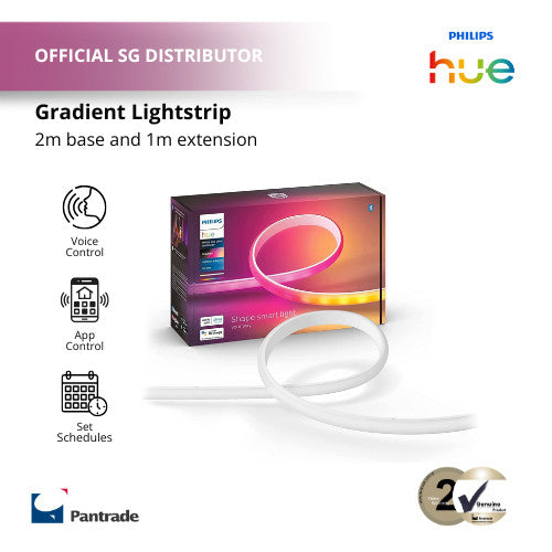 Philips Hue Gradient Lightstrip Base and Extension