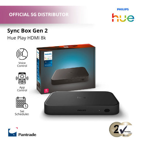 Philips Hue Play Sync Box Gen 2  HDMI 8k