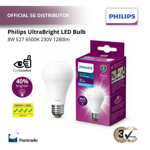 PHILIPS UltraBright 8W E27