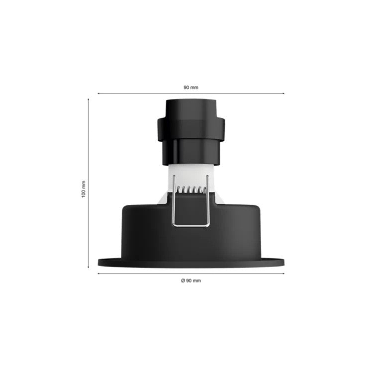 Philips Centura Hue Recessed Spotlight Black