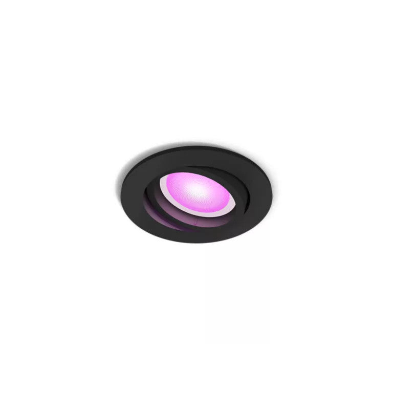 Philips Centura Hue Recessed Spotlight Black