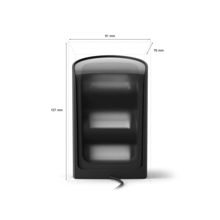 HUE FLARE 2-PACK BLACK/Wall Washer