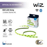 WiZ Wi-Fi LED Strip 2M 1600lm Starter Kit and 1M 800lm extension