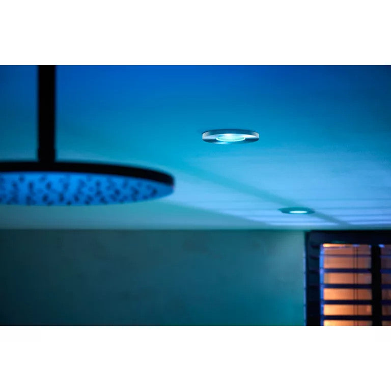 Philips Xamento Hue Recessed Chrome Spotlight 3pack
