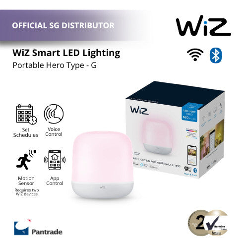 WiZ Portable Light Hero Table Lamp Type - G