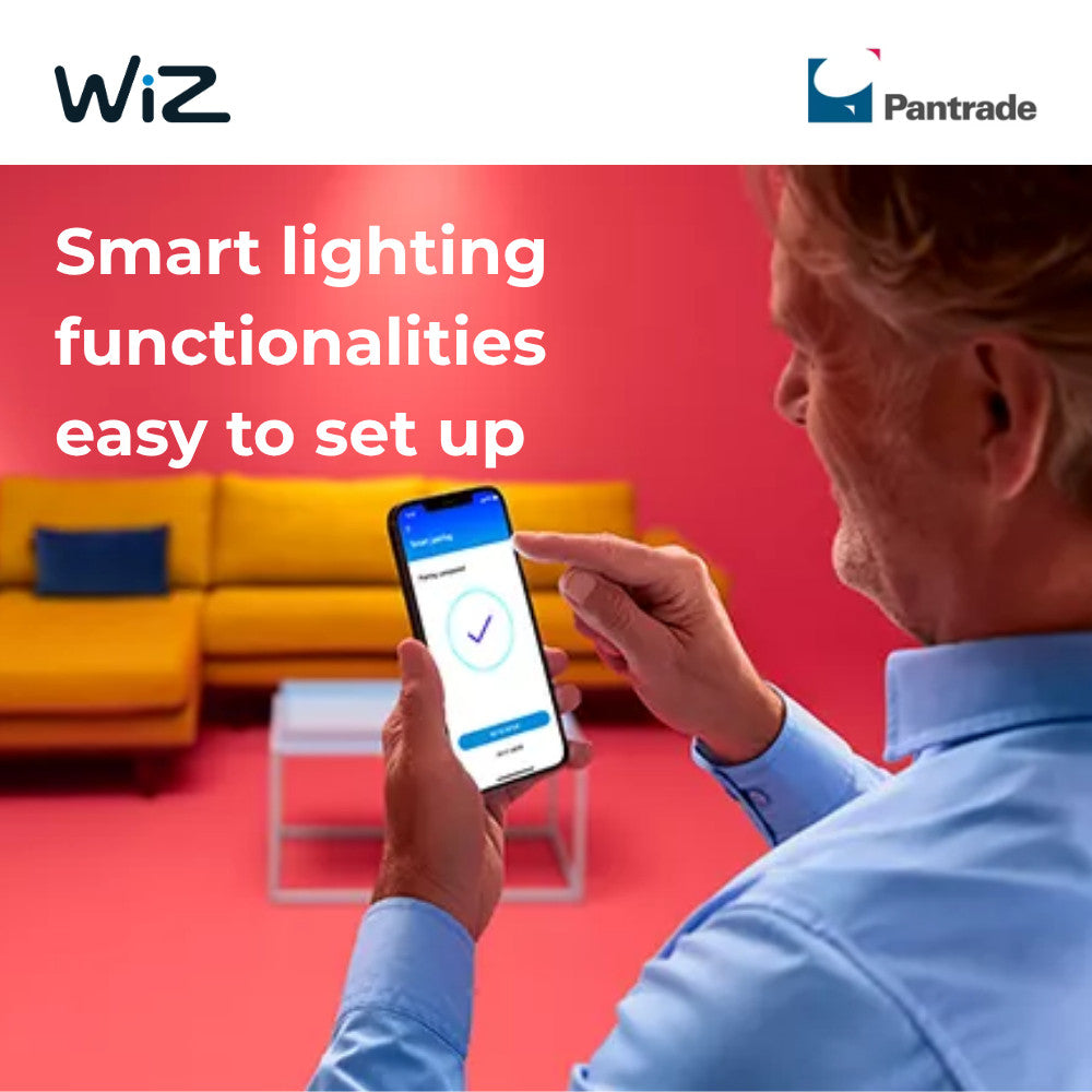 WiZ Smart Recessed Downlight RGB/11W RD5"/822-65