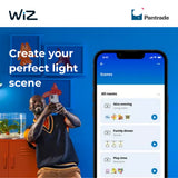 WiZ Smart Recessed Downlight RGB/11W RD5"/822-65