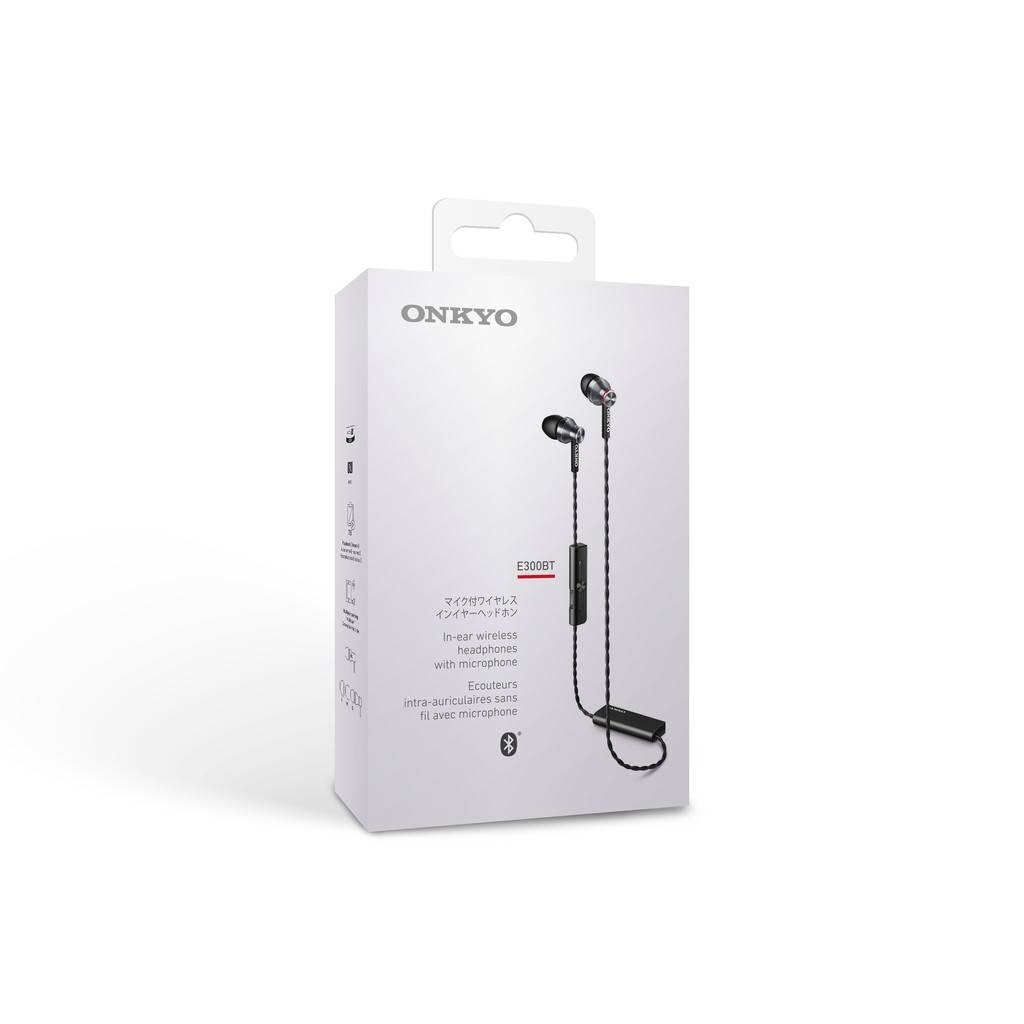 Onkyo E300 Bluetooth Headphones with Mic.